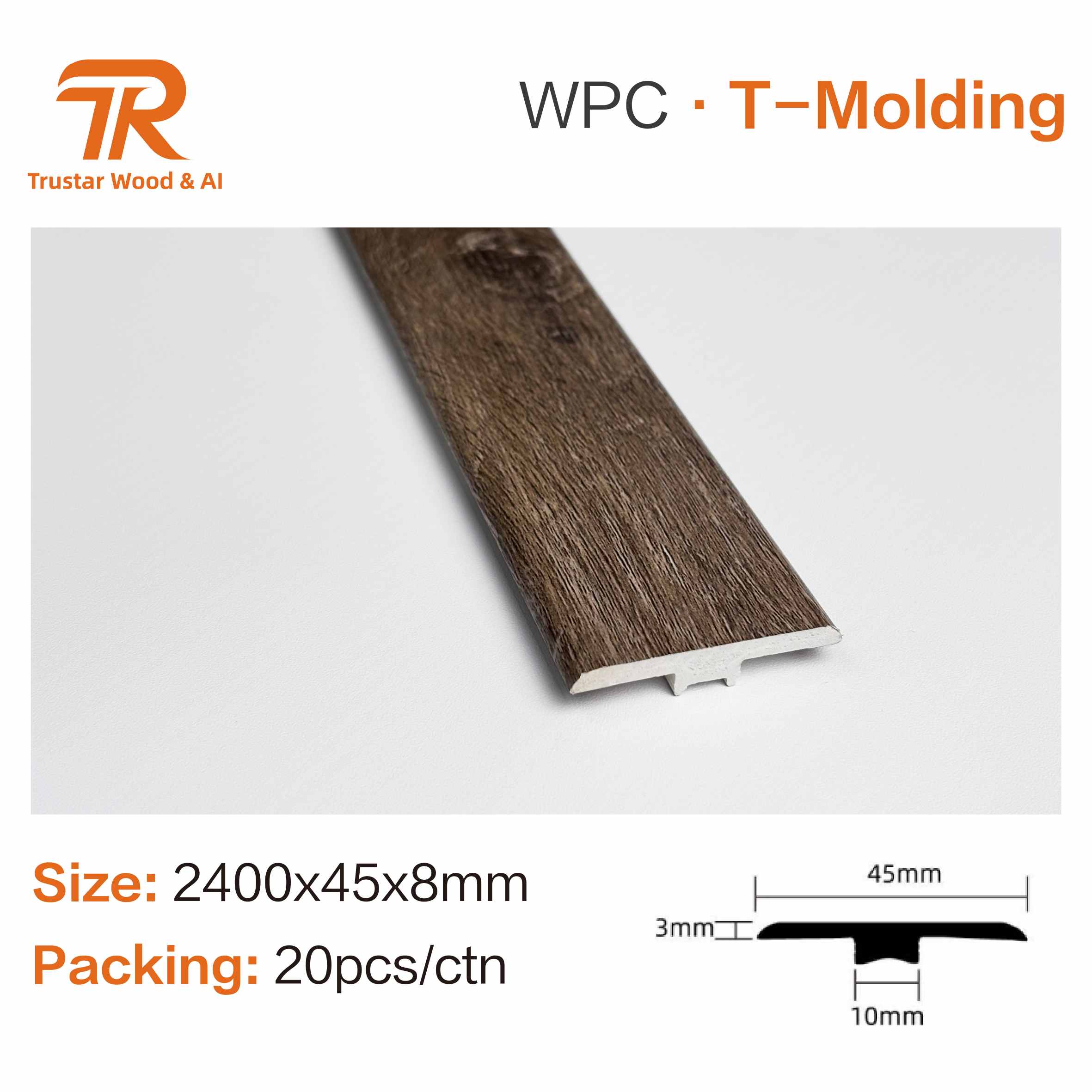 WPC T-Molding WPC T-Molding