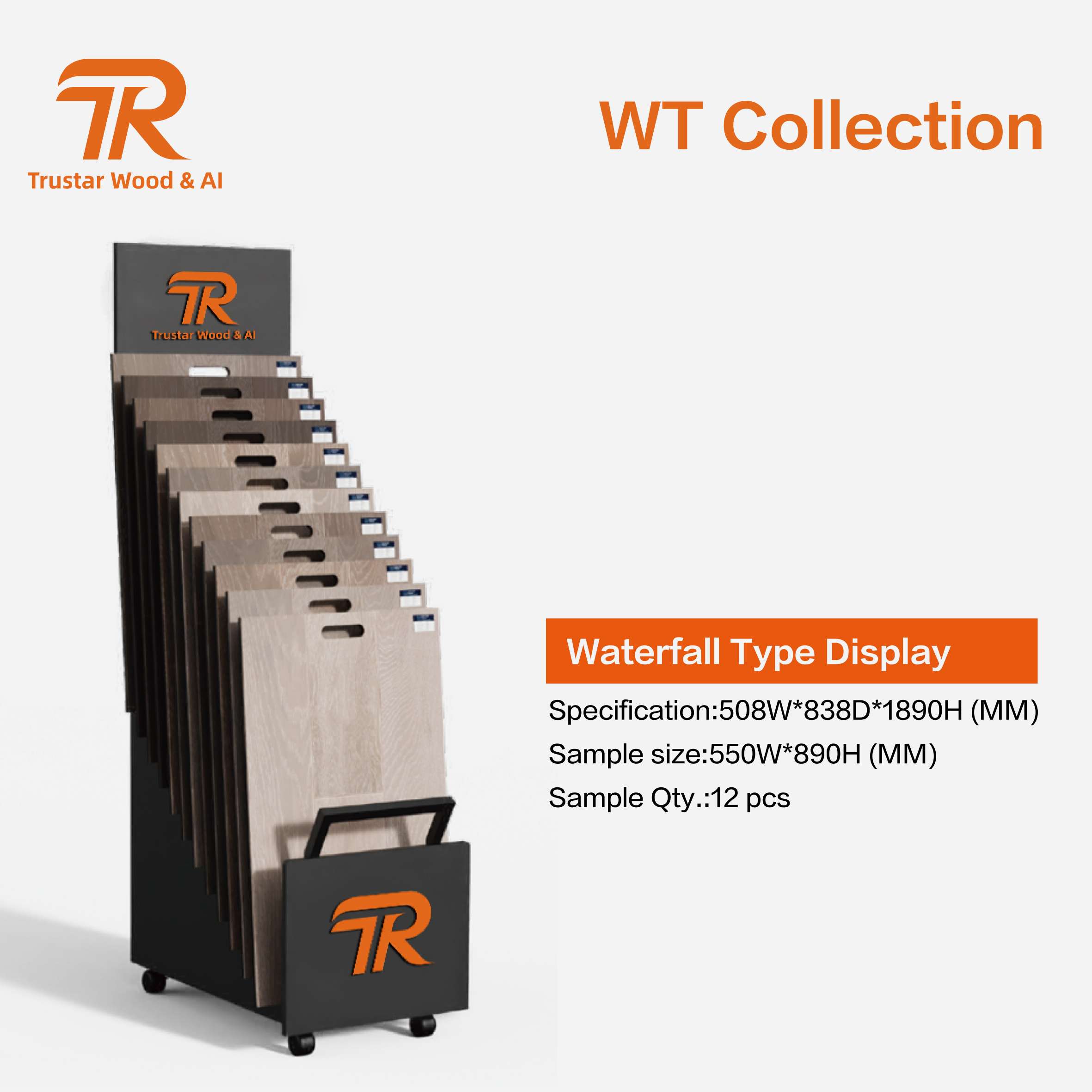 WATERFUL TYPE DISPLAY