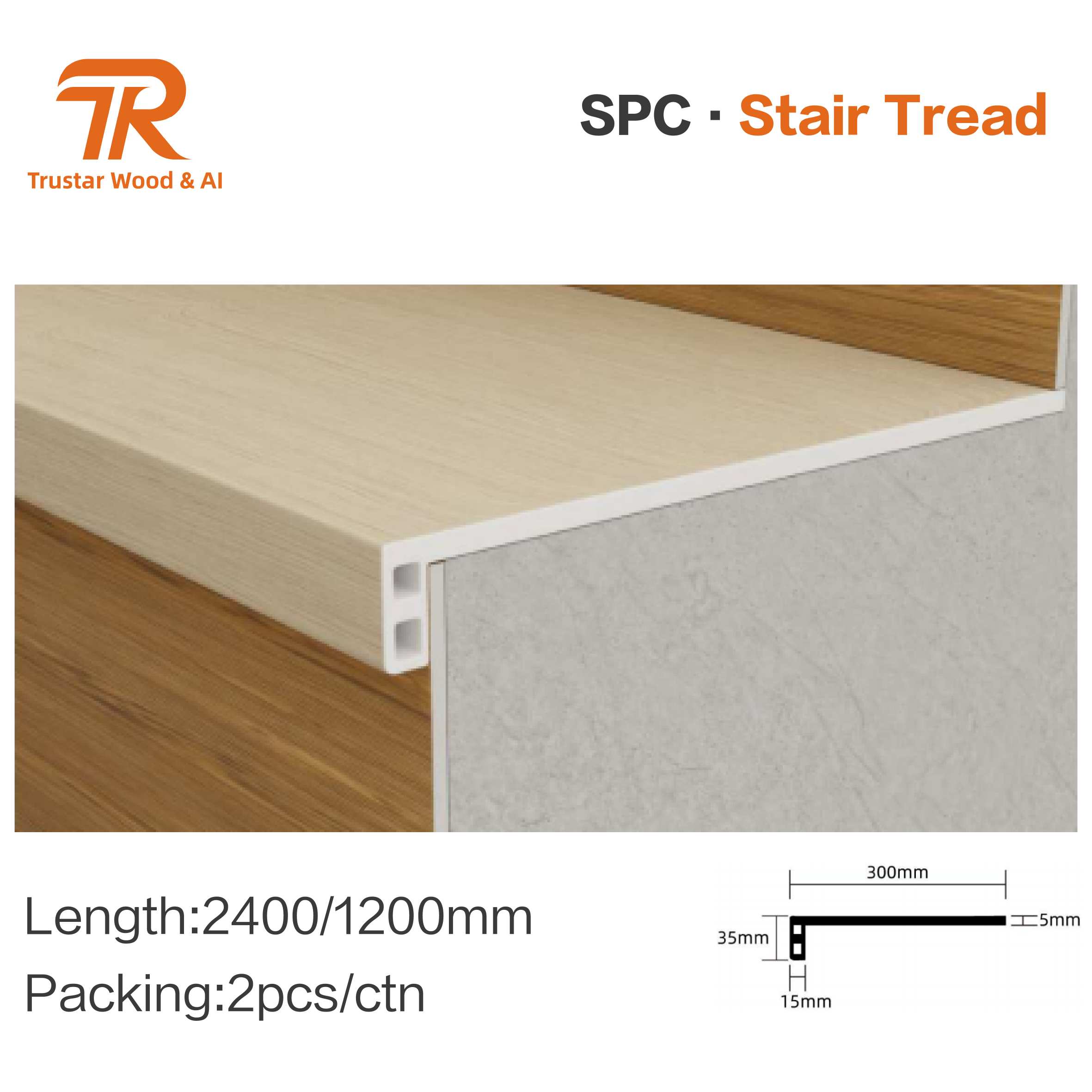 SPC STAIR TREAD